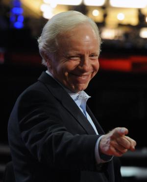 Sen. Joe Lieberman (I-CT) attends a walk through on stage on the fourth day of the Republican National Convention at the Xcel Energy Center in St. Paul, Minnesota on September 4, 2008.  (UPI Photo/Alexis C. Glenn)